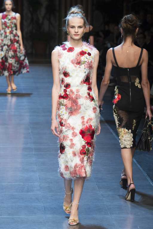 Платья Dolce & Gabbana весна-лето 2016 фото