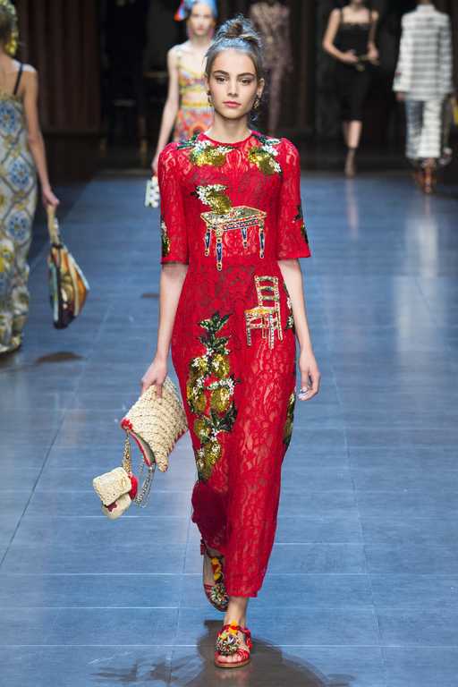 Коллекция Dolce & Gabbana весна-лето 2016 фото
