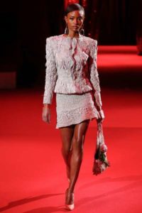 Показ российского бренда Ulyana Sergeenko на Неделе моды в Париже