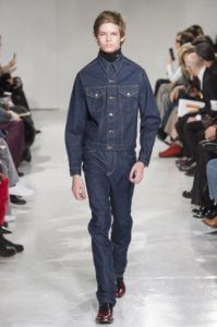 джинсовые костюмы Calvin Klein осень-зима 2017 2018